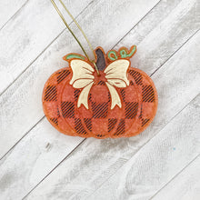 Load image into Gallery viewer, Freshies | Pumpkin | Gingham (m1)
